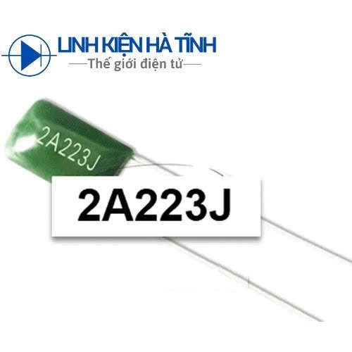 [100 CONS] MICA CAPACITOR 223J 2A223J DIP 22nF 100V P=5mm