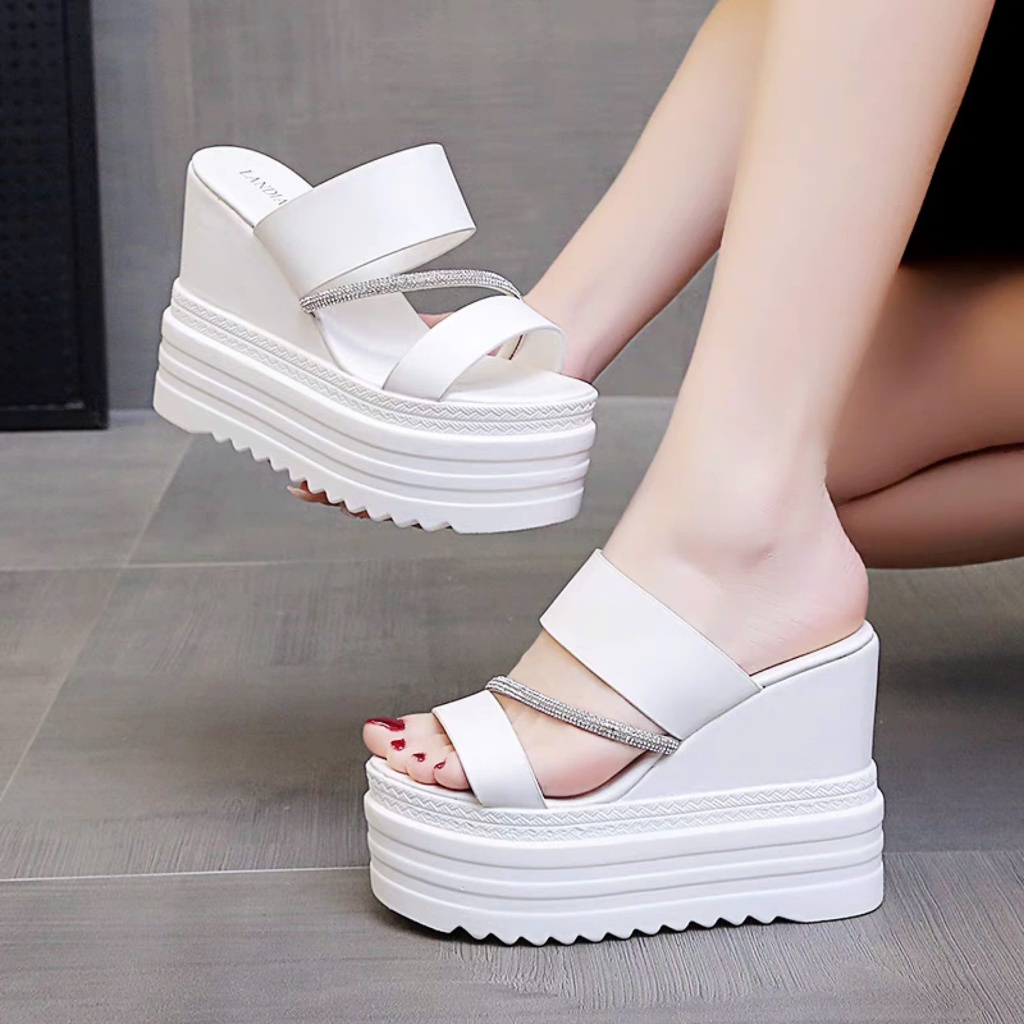 คุณภาพสูง TYPE 12P 2-SANDAL LEATHER CANE SLIPPERS gp SUN tcn1 snhtm