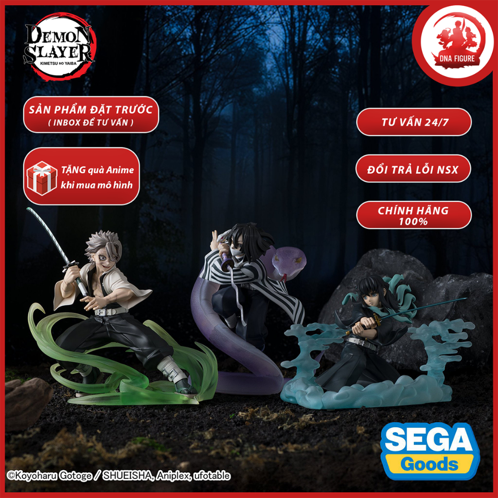 Muichiro ของแท้จากญี่ปุ่น, Obanai, Sanemi Xross Link Kimetsu no Yaiba Sega Model