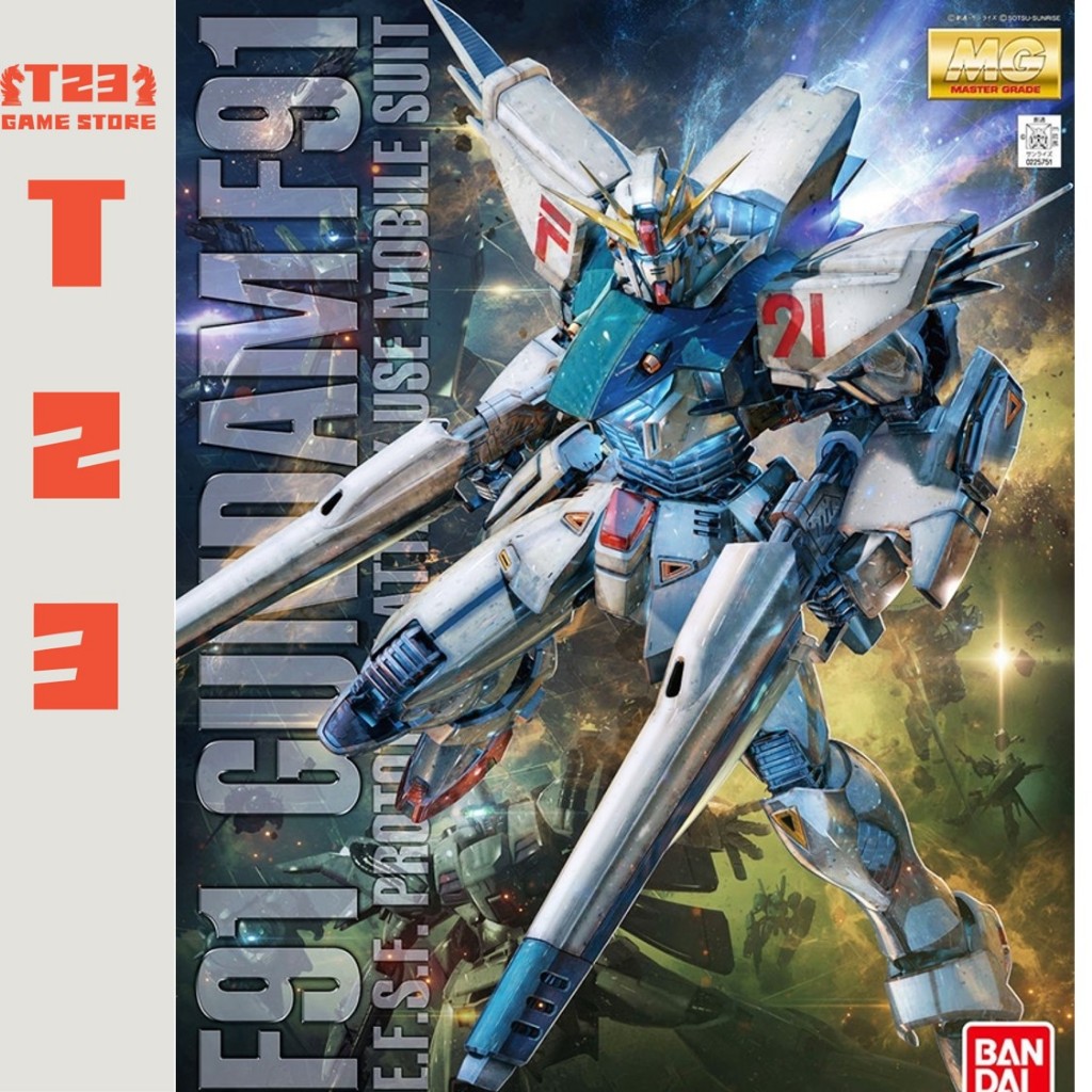 F91 Gundam F91 Ver 2.0 - MG - 1/100 - โมเดล Bandai ของแท้