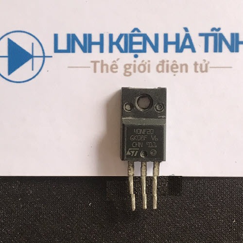 COMBO 5 MOSFET STF40NF20 40NF20 40N20 TO-220 N Channel 40A 200V ถอดประกอบ-AG16