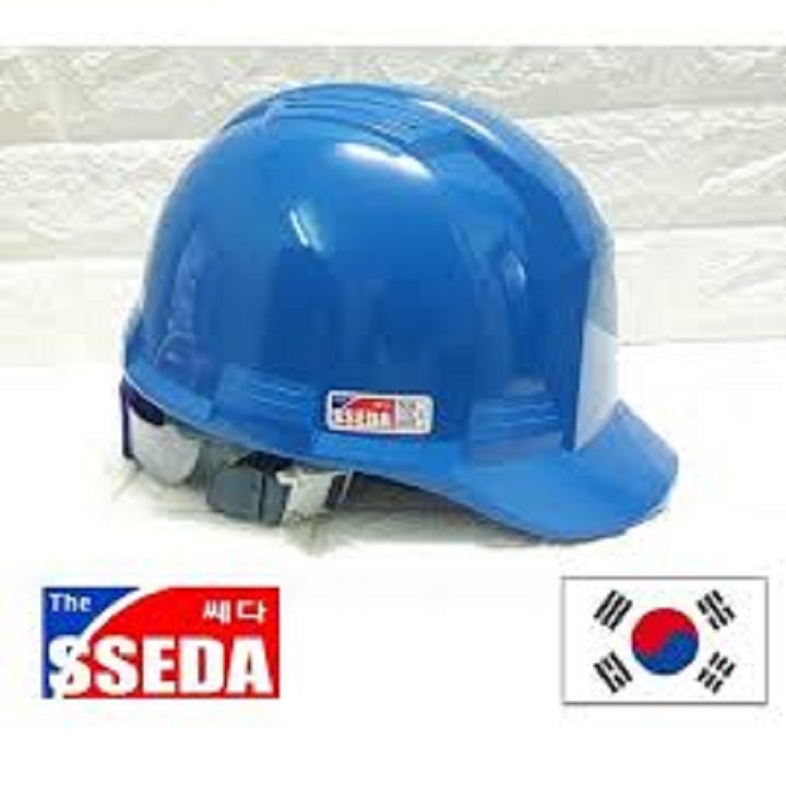 หมวกกันน็อค SSEDA WORK เกาหลี, หมวก SSEDA, หมวกกันน็อค, TECHNICAL, ENGINEERING, หมวกนิรภัยสีน้ําเงิน
