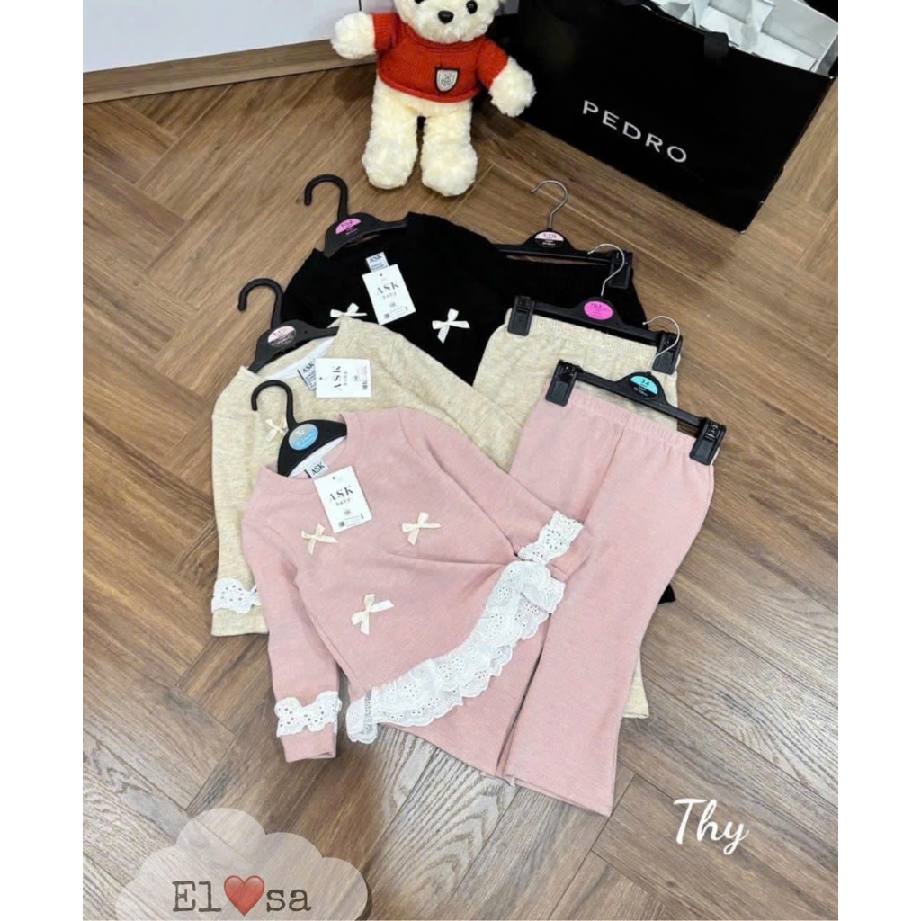 เสื้อผ้าเด็กผู้หญิง-ชุดไม้จิ้มฟันขนสัตว์เกาหลีสุดน่ารักสําหรับเด็ก 1-8 ปี (สูงต่ํากว่า 125 ซม.)