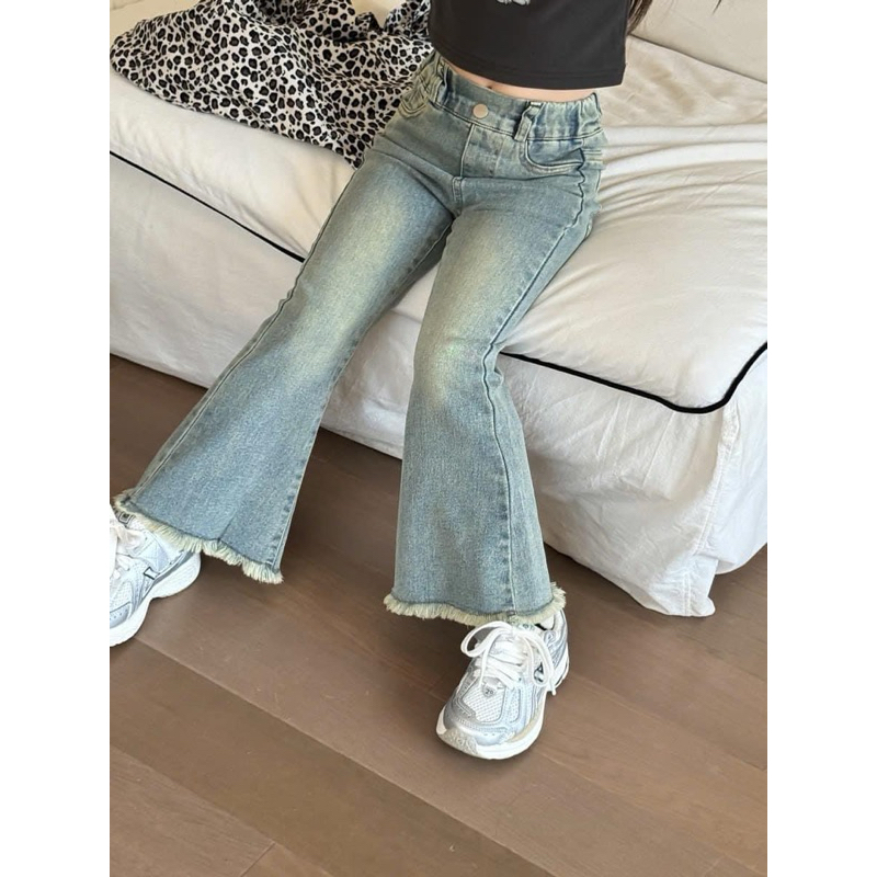 Q.LONG FLARE JEANS / SP