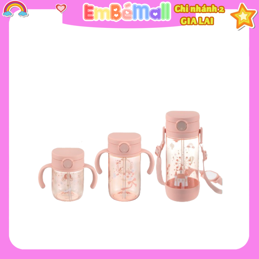 RICHELL AXSTARS ขวดฟางป้องกันการสําลัก 320ml