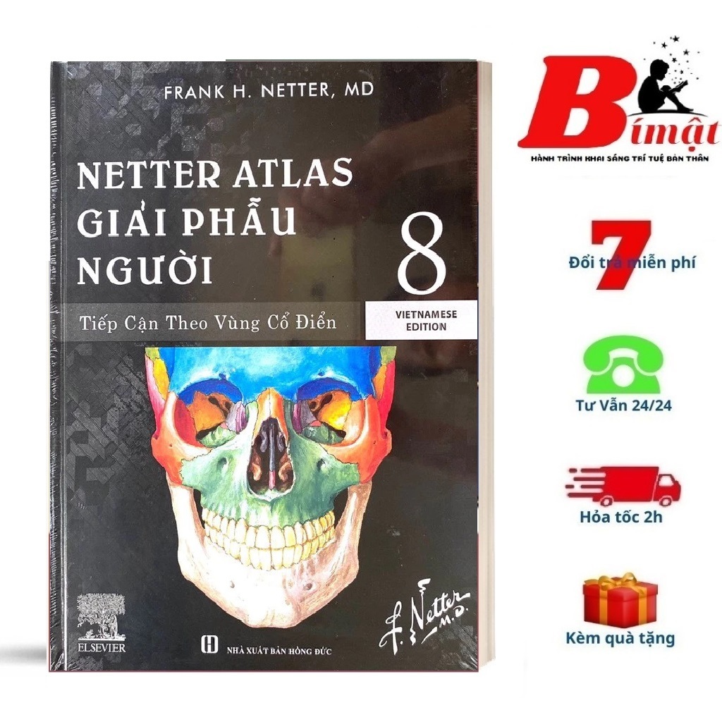 หนังสือ - Atlas of Human Anatomy - ฉบับปกแข็ง 8