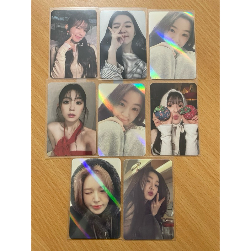 CARD RED VELVET IRENE, SEULGI, WENDY... สินค้าอัลบั้มโฟโต้การ์ด