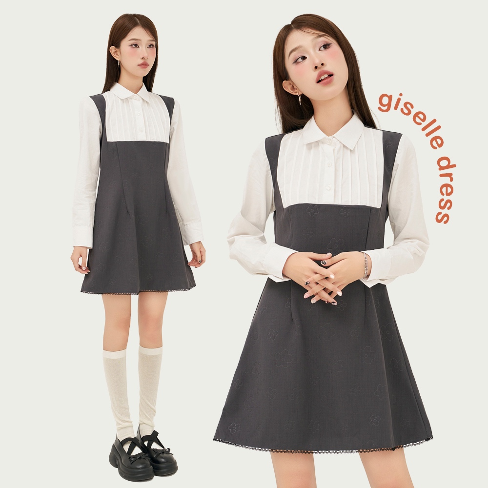 Bleubird Giselle Dress พร้อมเสื้อบานทรงเอ