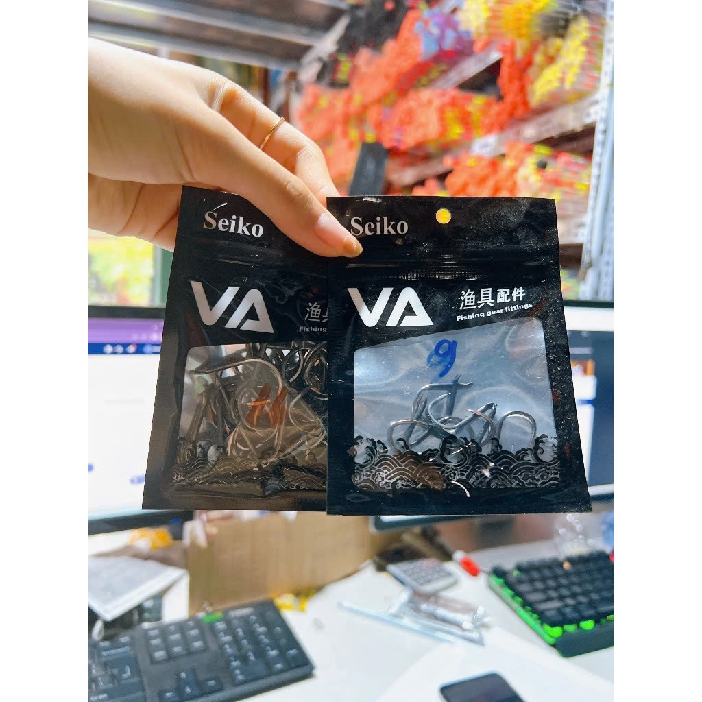 การล่าสัตว์ตะขอตกปลาสีดํา, Champion VA Hooks Specializing in Black Carp, Carp ฯลฯ.-Shop GLT-