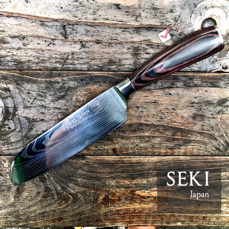 SEKI JAPAN - 01 SEKI มีดดามัสกัส - สแตนเลส sus 304 พรีเมี่ยม - คุณภาพระดับพรีเมียม