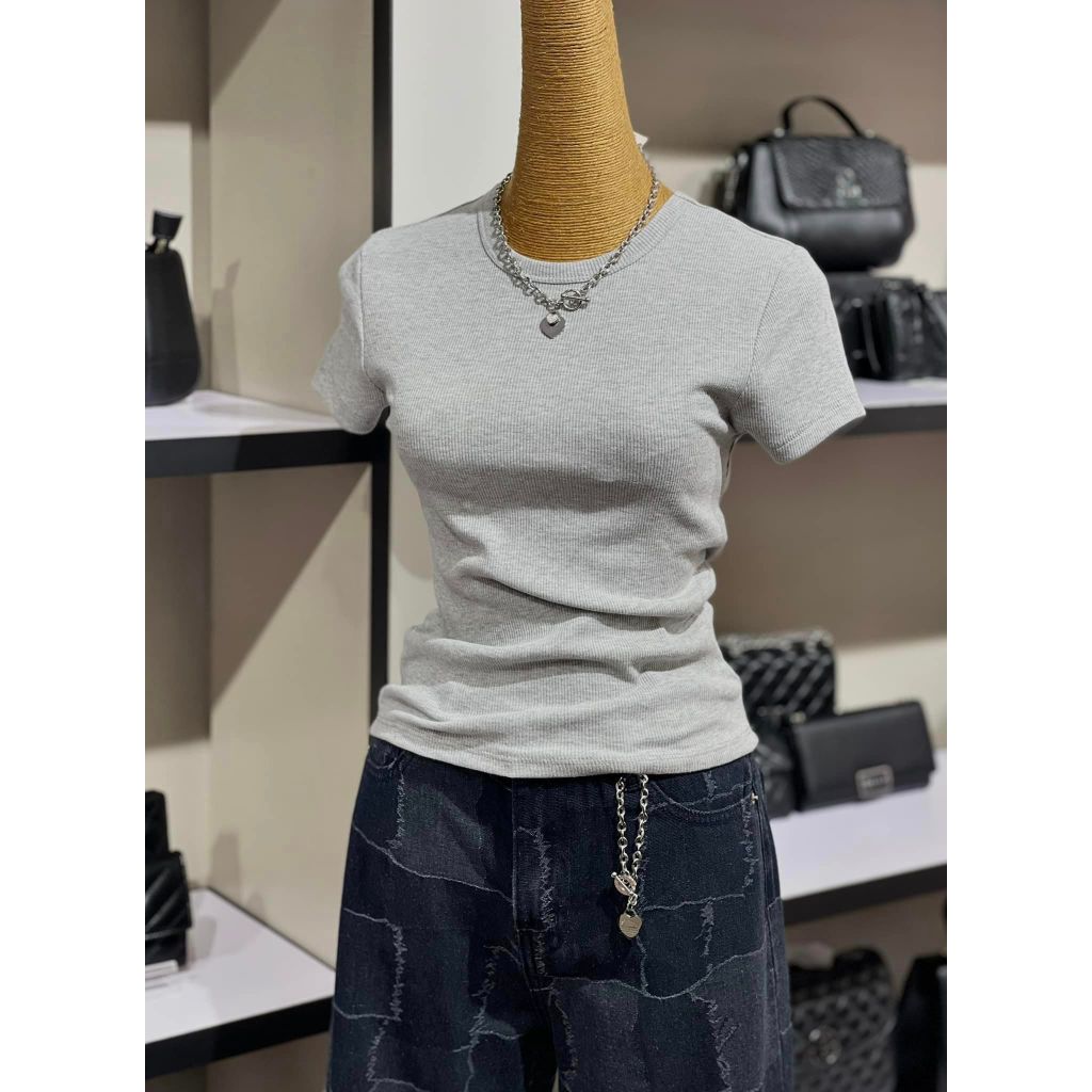 F21 เสื้อยืดไม้จิ้มฟันธรรมดา A627