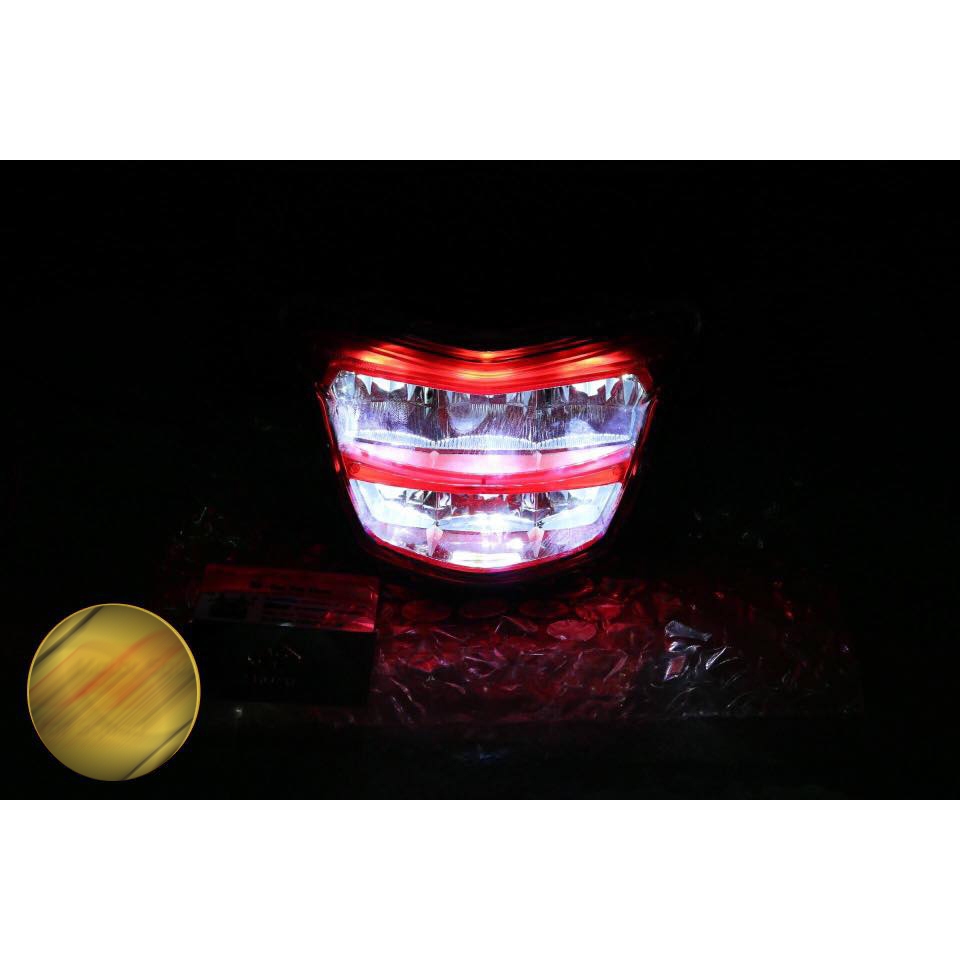 สีแดง - ZHIPAT - ZHIPAT Ex150 เฟส led 2 ขั้นตอน - สีแดง