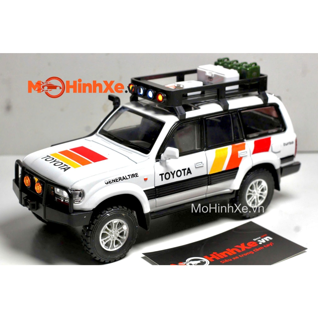 โมเดลรถ Toyota Land Cruiser LC80 1:24 CheZhi