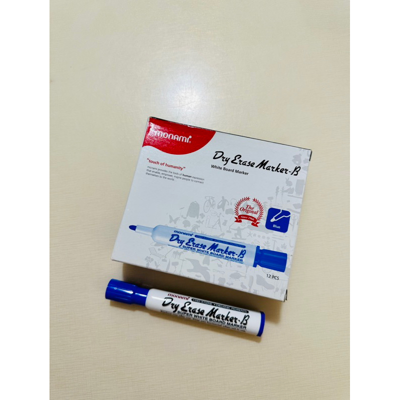 Monami ปากกาไวท์บอร์ด - ปากกาไวท์บอร์ด Monami ชนิดทรงกระบอกยาว