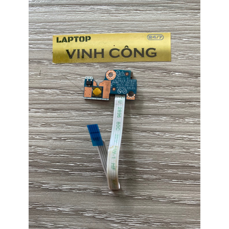 HP 15-BS 15-BW 250 255 G6 LS-E791P แล็ปท็อปเปิดปุ่มบอร์ดถอดประกอบ