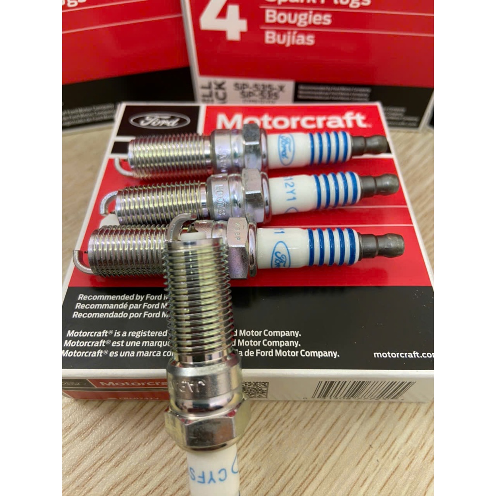 หัวเทียนอิริเดียม Ford EcoSport1.5,Fiesta1.6,Focus2.0model 2008-2015 รหัส CYFS12Y1X (Unit=ชิ้น)