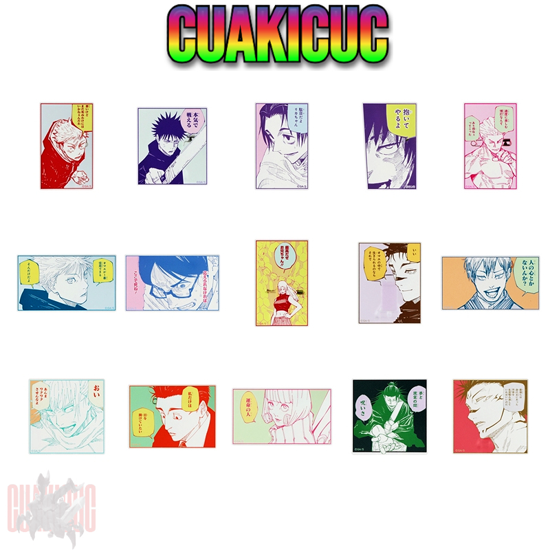 [GENUINE] ป้ายสแตนดี้อะคริลิค Jujutsu Kaisen - ของเล่นแสดงผลระดับพรีเมียม - Jujutsu Kaisen (ร้านกระโดด, THREE-SIXTY)
