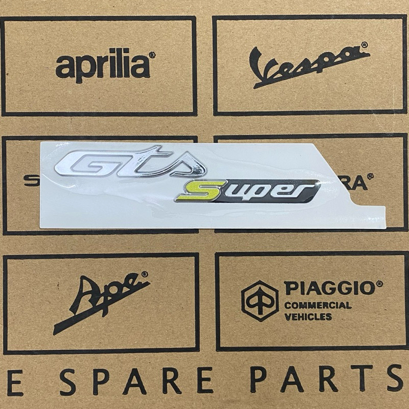 Vespa GTS ชุดแสตมป์ชุบโครเมียมคุณภาพสูงสุด [ของแท้] - รูปที่ 3