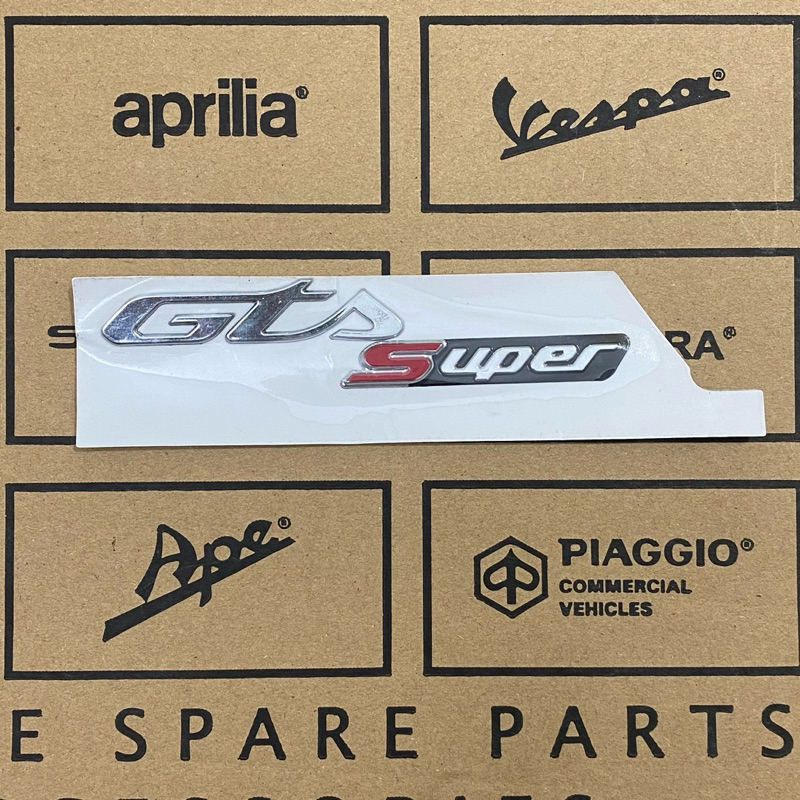 Vespa GTS ชุดแสตมป์ชุบโครเมียมคุณภาพสูงสุด [ของแท้] - รูปที่ 4