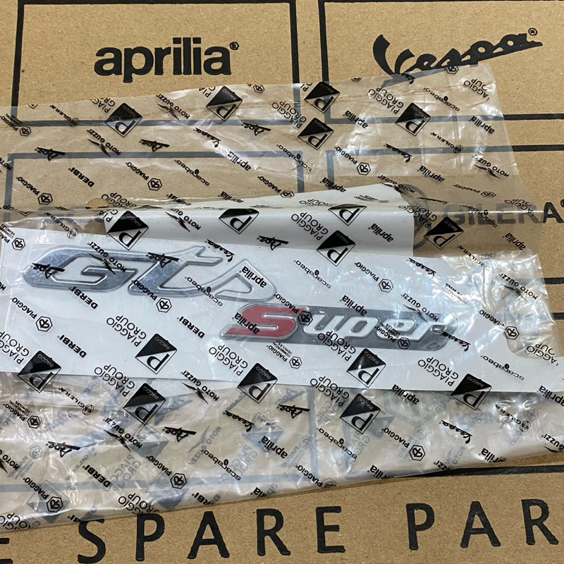 Vespa GTS ชุดแสตมป์ชุบโครเมียมคุณภาพสูงสุด [ของแท้] - รูปที่ 6