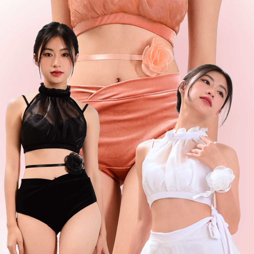 อุปกรณ์เสริมริบบิ้นดอกไม้ Spincess Belle