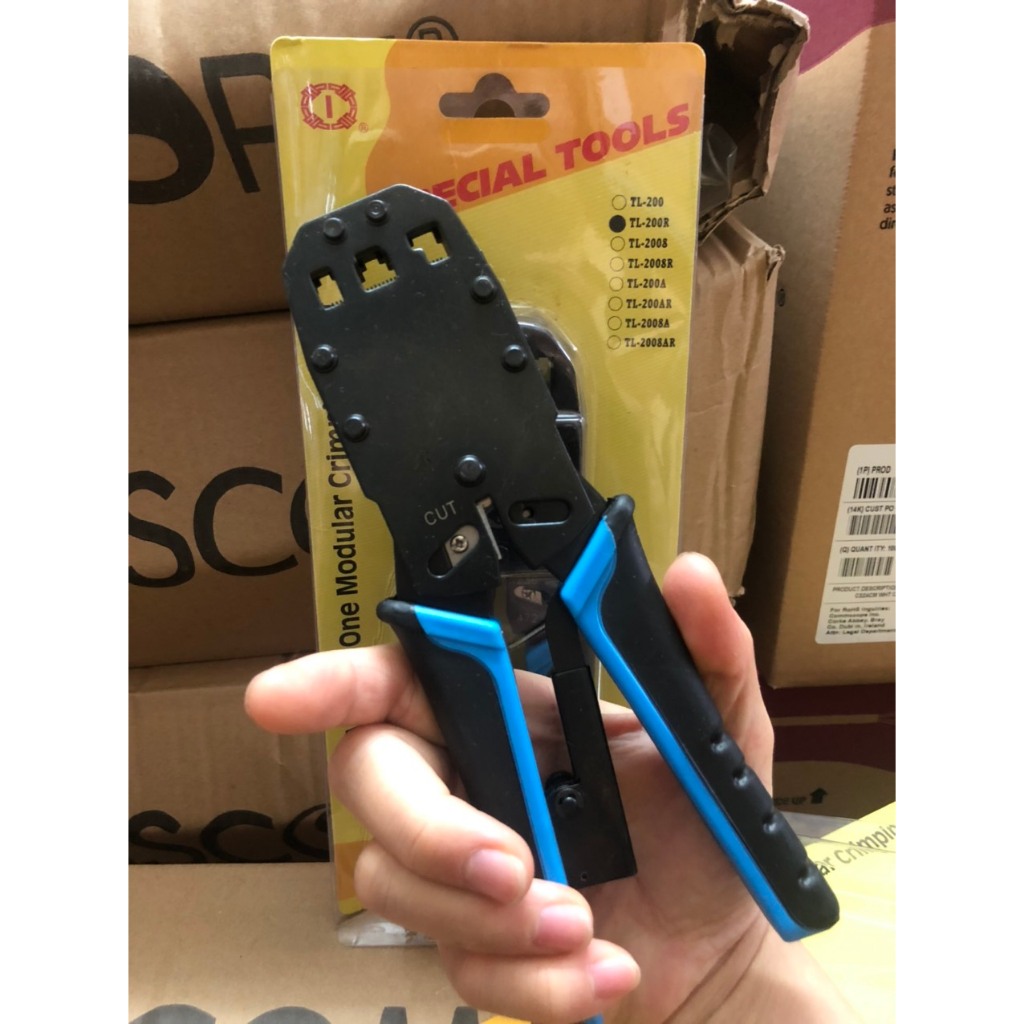 คีมกด Tl 200r rj11 rj12 rj45