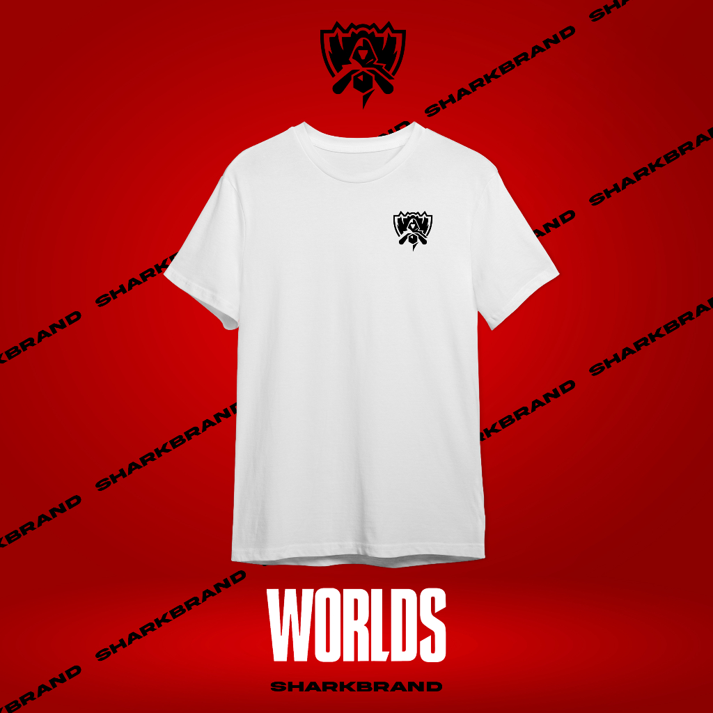 เสื้อยืด/Babytee World Finals 2023 T1 JDG KT DK WBG LNG League of Legends LoL World 2023 | ฉลามแบรนด