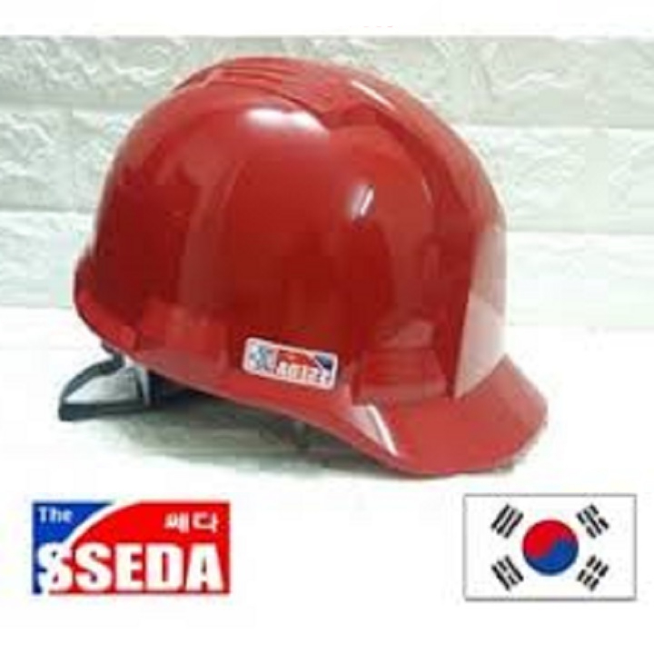 หมวกกันน็อค SSEDA WORK เกาหลี, หมวก SSEDA, หมวกกันน็อค, TECHNICAL, ENGINEERING, หมวกความปลอดภัยสีแดง