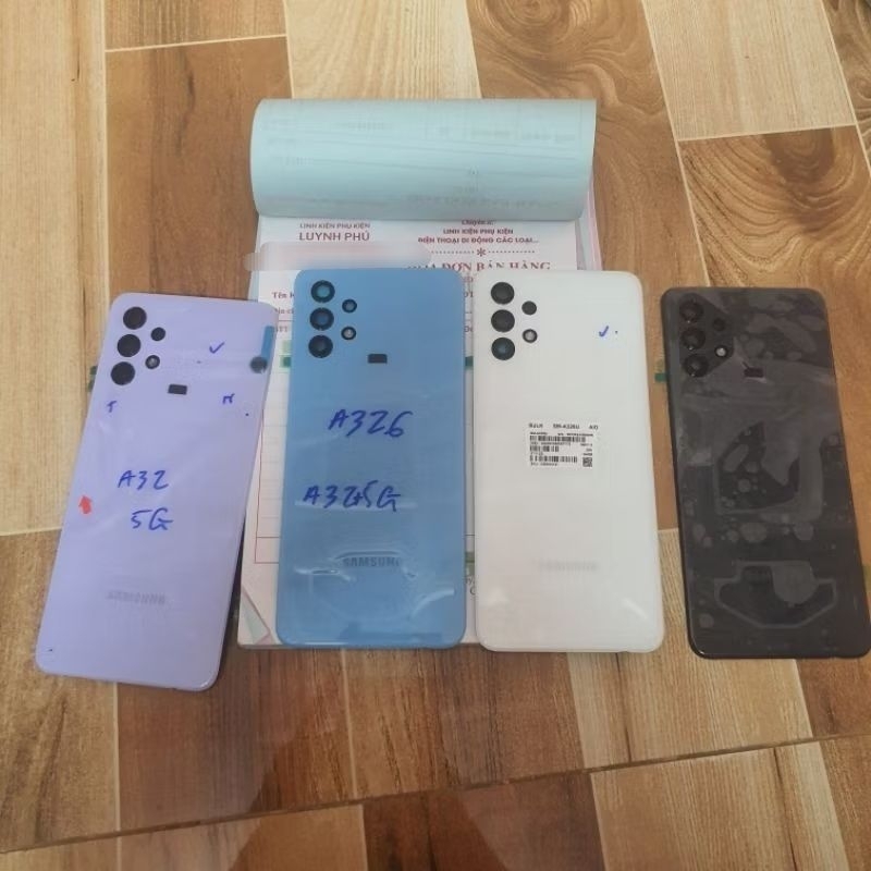 Samsung A32 4G/A325F, A32 5G/A326 ฝาหลังพร้อมกระจกกล้อง