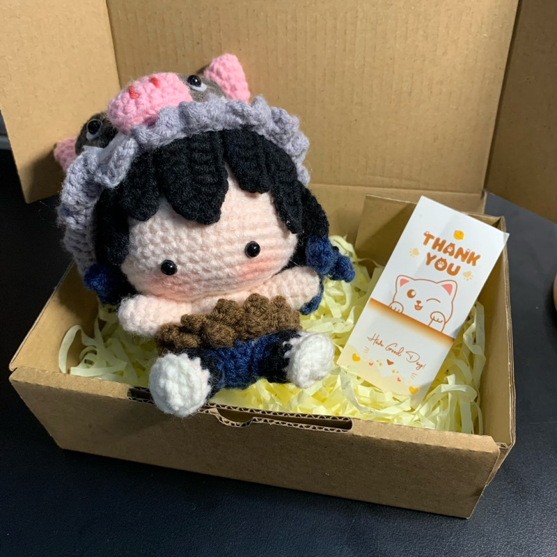 พวงกุญแจไหมพรมโมเดล Inosuke แฮนด์เมด