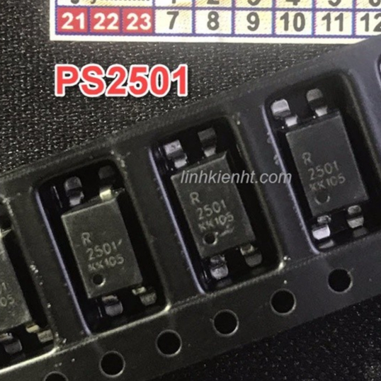 กระเป๋าไดรเวอร์ Opto 10 ชิ้น PS2501 PS2501-1 2501 PS2501L-1-F3 SOP-4