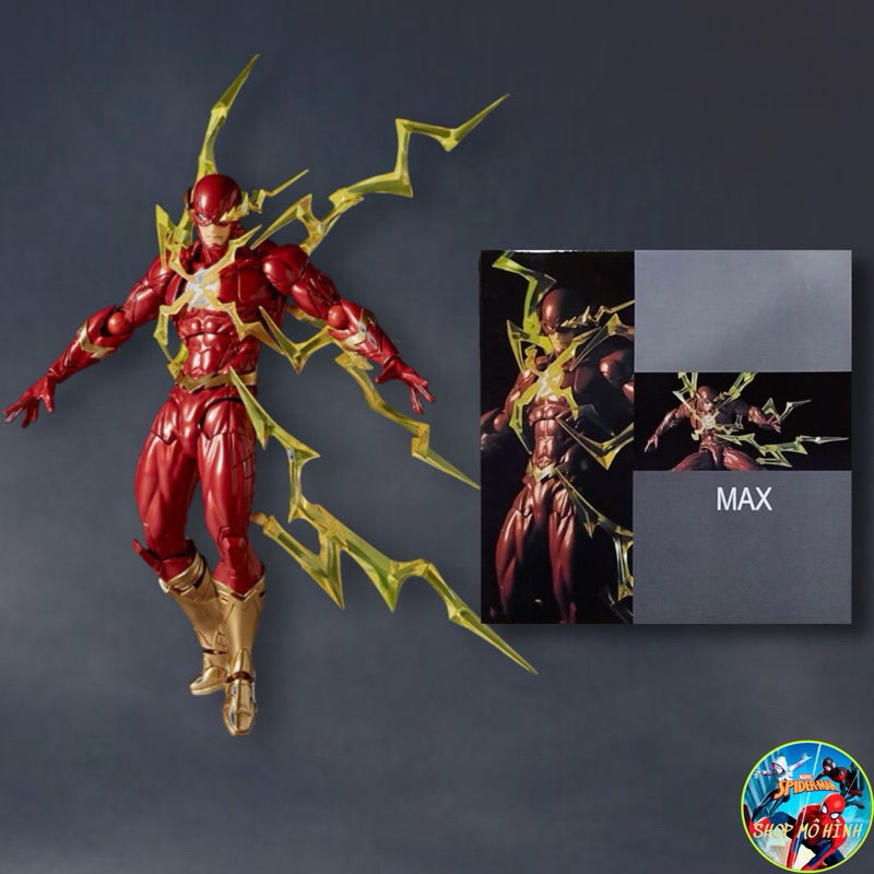 Revoltech Amazing Yamaguchi Model - The Flash - แฟลชถอยหลัง - พร้อมข้อต่อที่สามารถเคลื่อนย้ายได้