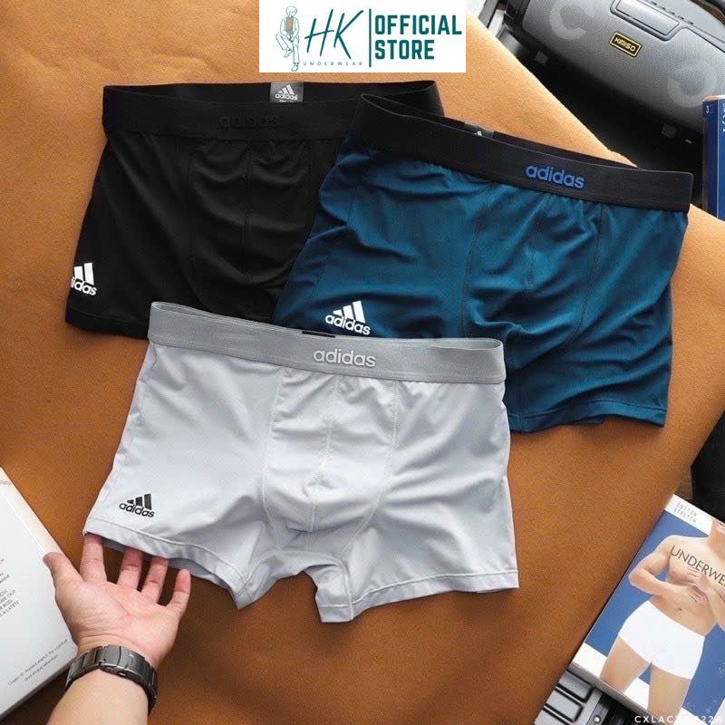 Cao Thanh Logo Cool Elastic Mens Briefs [Combo 3-4-5 ชิ้น ADD-Boxer] กางเกงบ็อกเซอร์ผู้ชายยืด 4 ทาง