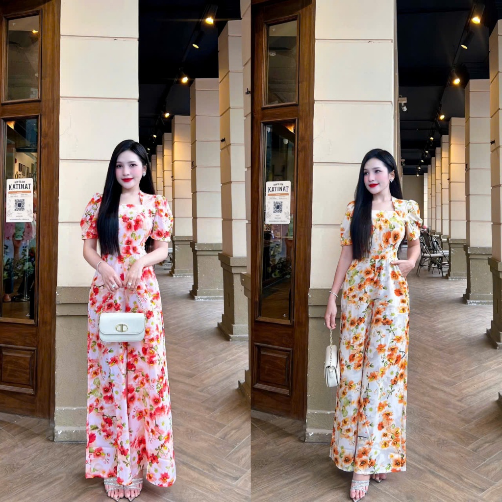 JUMPSUIT ผู้หญิง SEWING MOCKINH QUEEN COLLAR MANGO SILK FABRIC สินค้าจากขนาดใหญ่และเล็กจาก 45-75KG