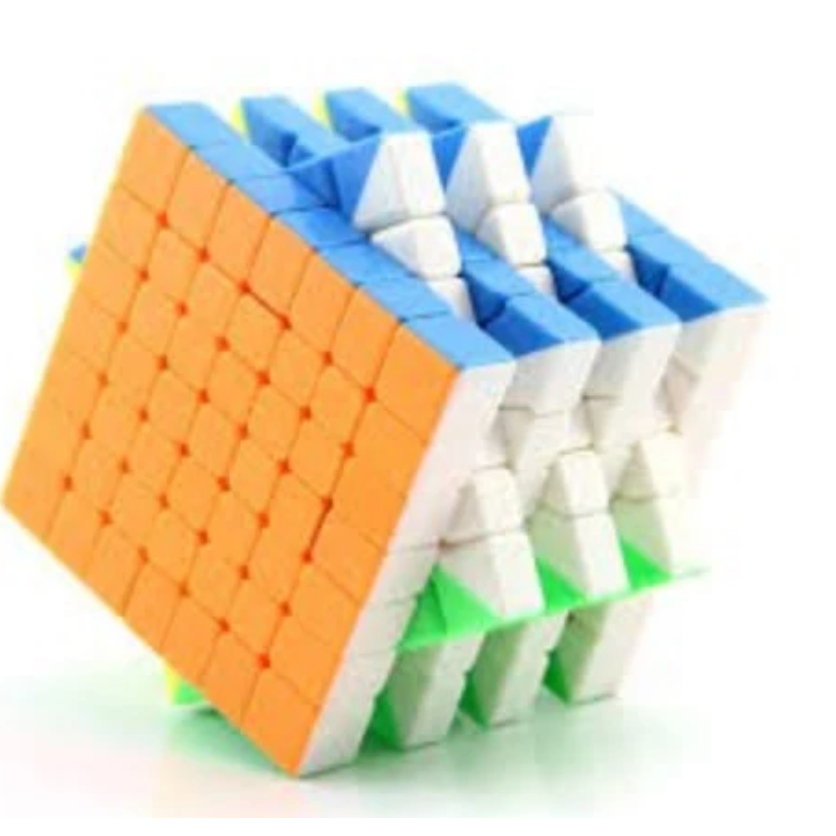 ของเล่นเสริมพัฒนาการสติปัญญา Rubik 6x6 แบบไร้ขอบ