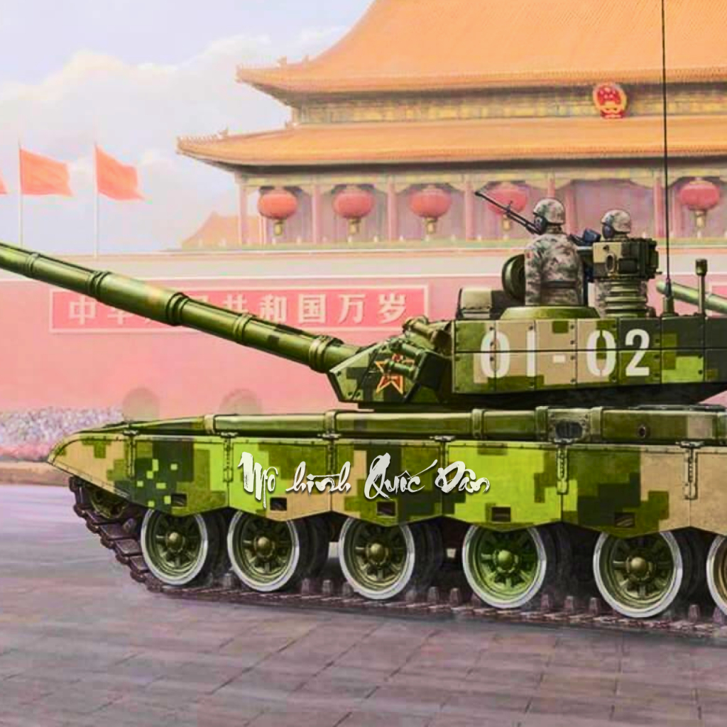 โมเดลทหาร | ชุดโมเดลถัง ZTZ 99B | อัตราส่วน: 1/35 | HOBBY BOSS |