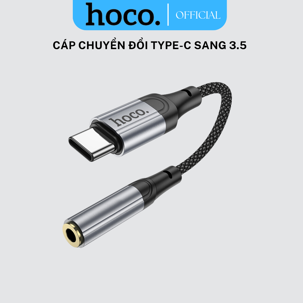 Hoco LS36 Type-C เป็น 3.5 สายแปลงหุ้มร่ม