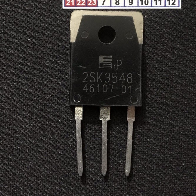 Mosfet 2SK3548 K3548 ถอดประกอบหลังทองแดง