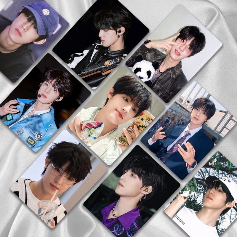 กล่อง Lomo Truong Trach Vu การ์ด TF FAMILY TF FAMILY F3 โฮโลแกรมมุมโค้งมน