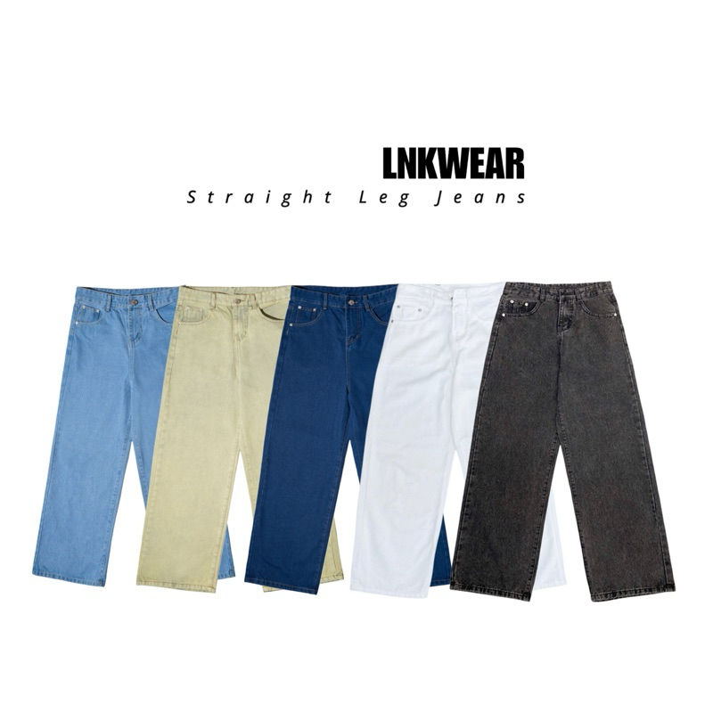 กางเกงยีนส์ทรงตรง DL 380 GSM