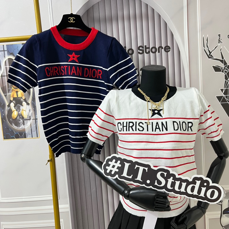 เสื้อสเวตเตอร์คอกลมลายทางแนวนอนสําหรับผู้หญิงทรงดาวแขนกุดพร้อมผ้าวูลแบบบางใส่ทุกฤดูกาล 657