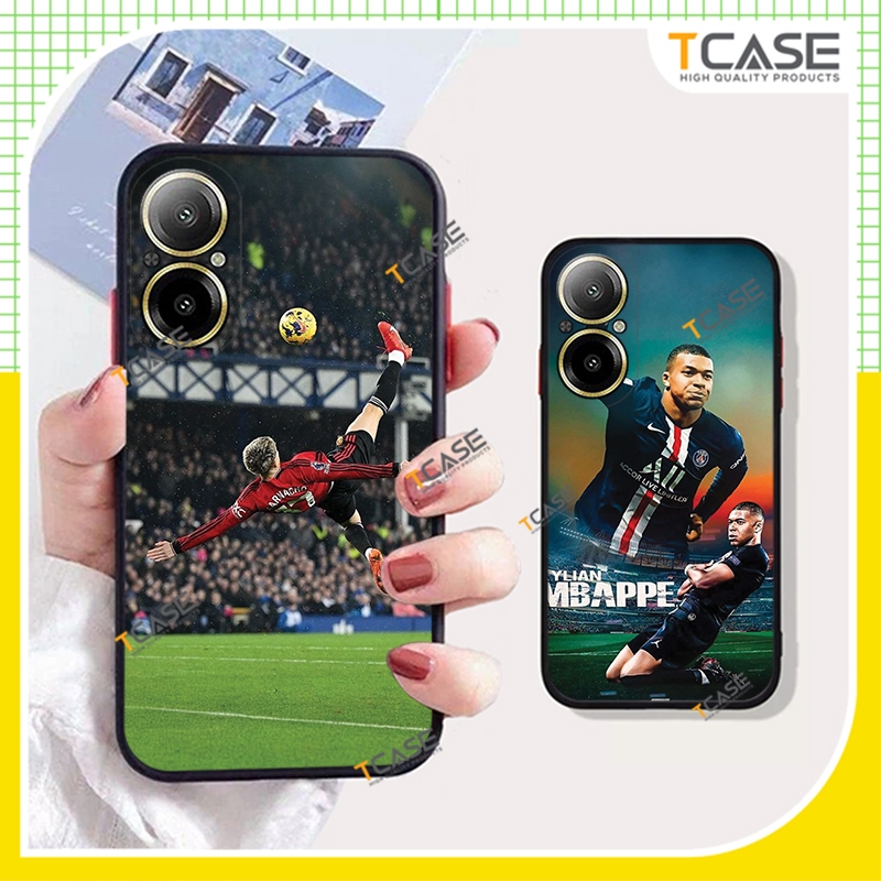 เคส Realme C67, Realme C67 5G พิมพ์ลาย MBAPPE และ GINACHO - Tcase