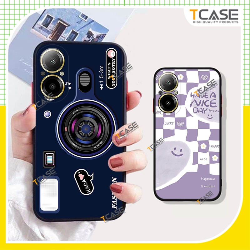 เคส Realme C67, Realme C67 5G พิมพ์ลาย Caro - Tcase