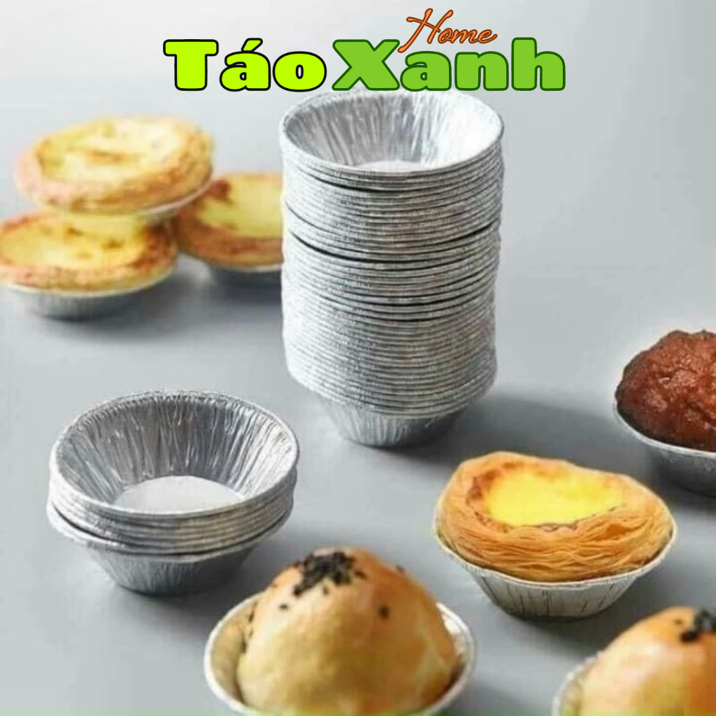 แม่พิมพ์ทาร์ตอลูมิเนียมฟอยล์สะดวกจาก Green Apple Home