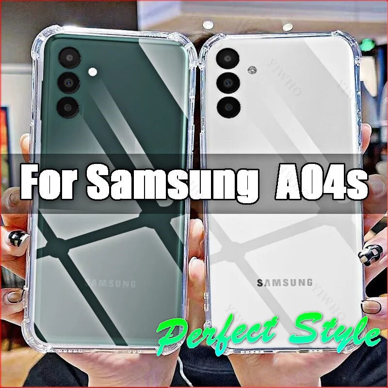 เคสถุงลมนิรภัยกันกระแทกสําหรับ Samsung A04, A04S, A0E, A04 core พร้อมป้องกันกล้อง