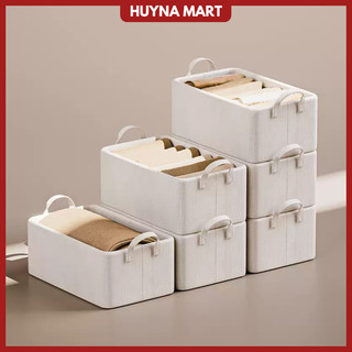 (Nhiều loại) Hộp trượt đựng xếp quần áo, có khung thép, mặt đáy có tấm lõi, tay cầm tiện lợi TD58