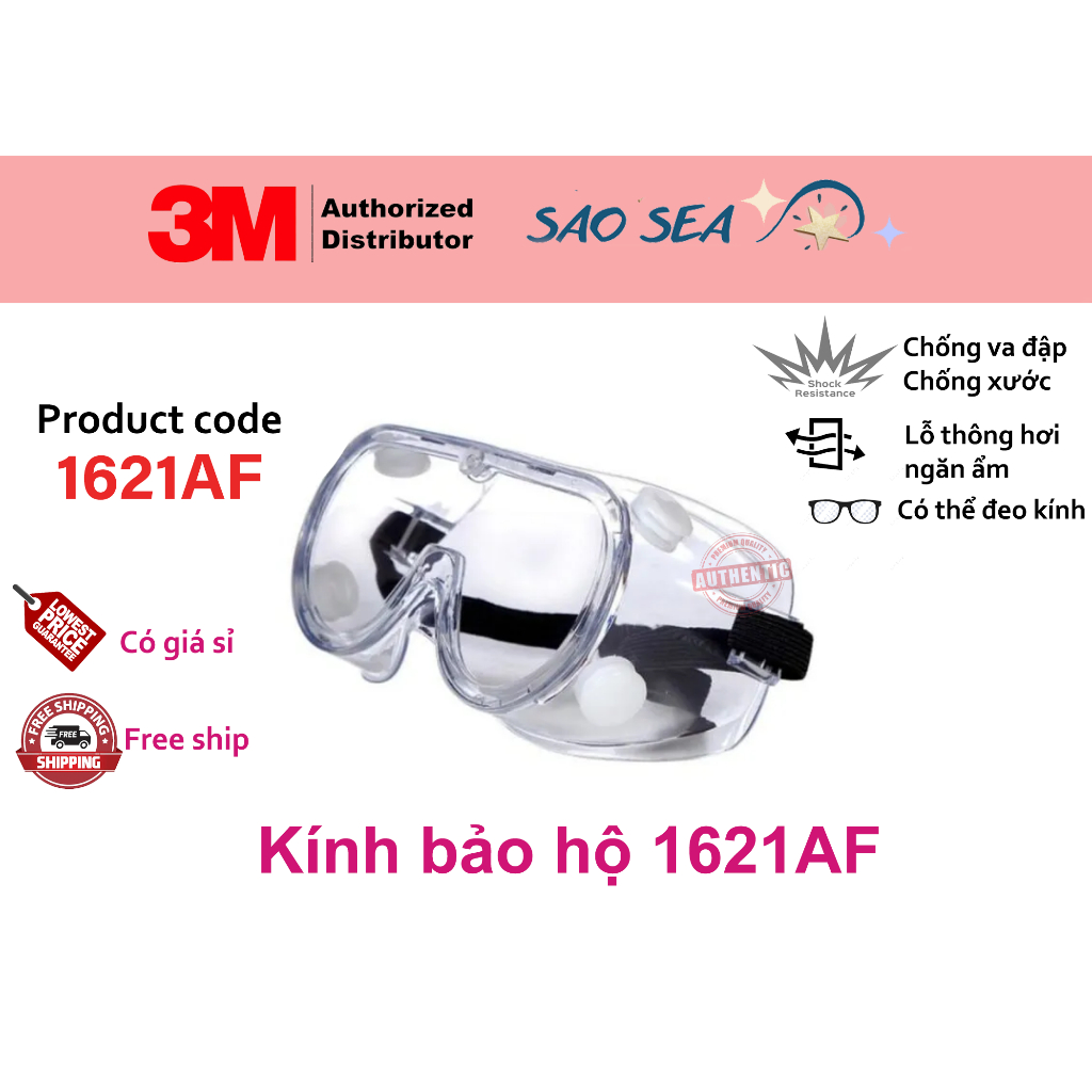 3MTM 1621Af กระจกทนสารเคมี เคลือบป้องกันหมอก