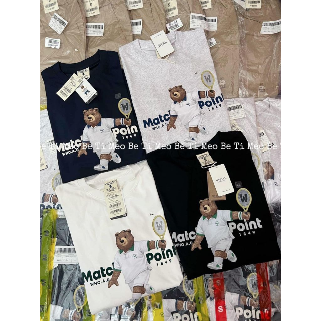 [WHO.AU] Match Point 1849 Tennis Steve T-Shirt | WHRPC3795U