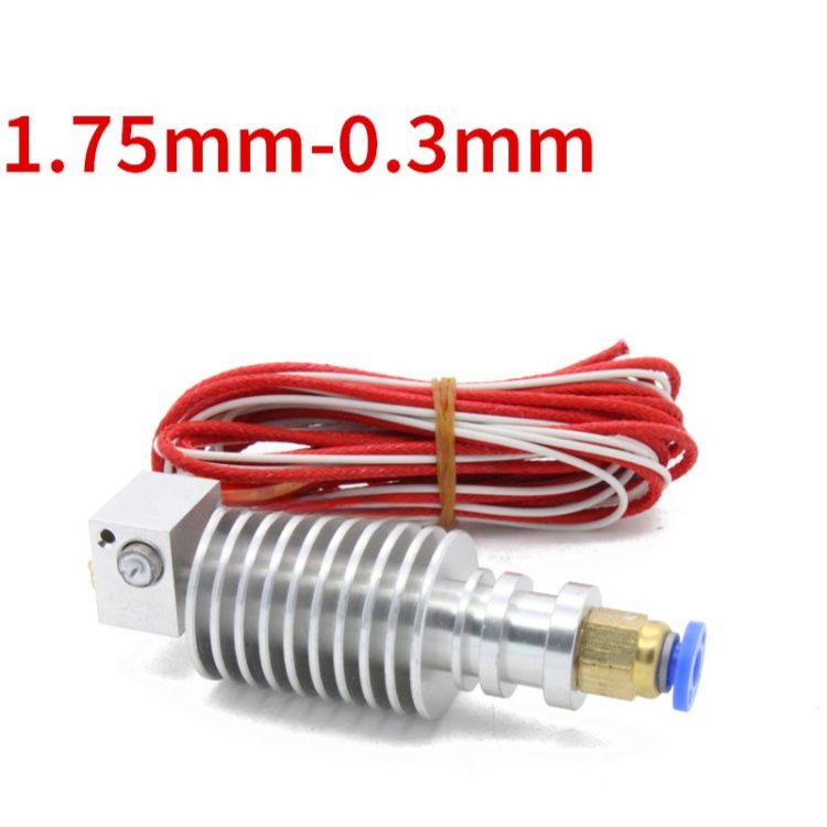 E3D-V5 J-Head หัวฉีด Extruder - 1.75 มม./0.3 มม.