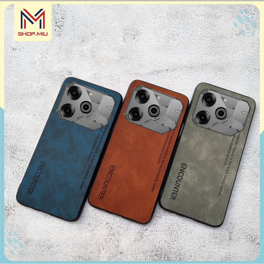 Tecno Pova 6, Pova 6 neo, Pova 6 pro เคสหนังกลับเรียบ, เคส tecno กันกระแทกเพื่อปกป้องกล้อง